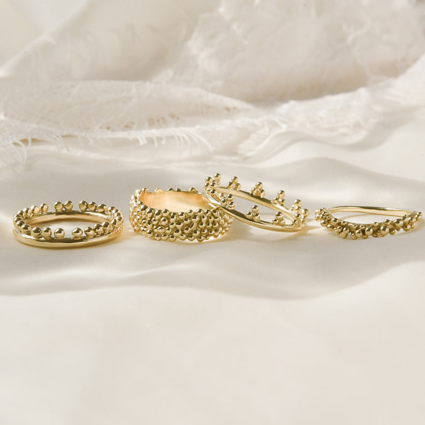 Gold Crown Ring