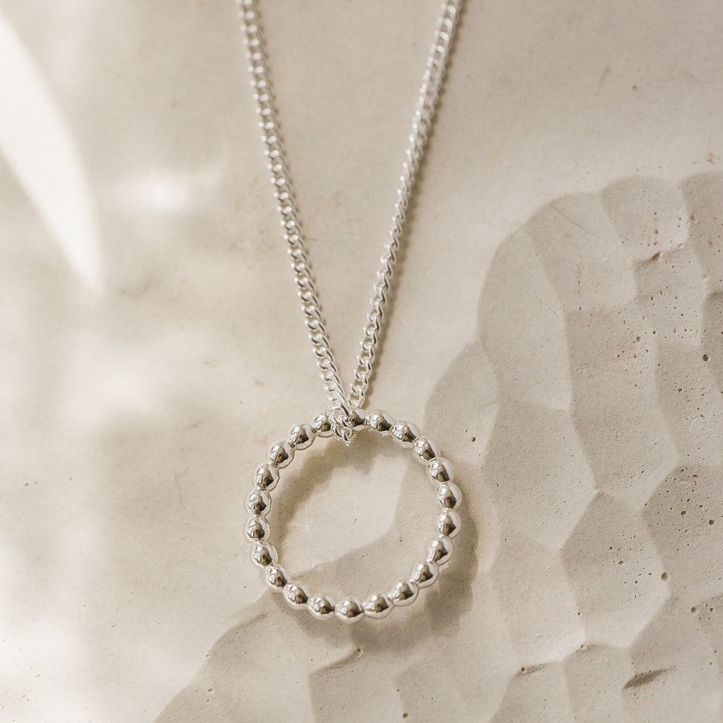Beaded Halo Necklace