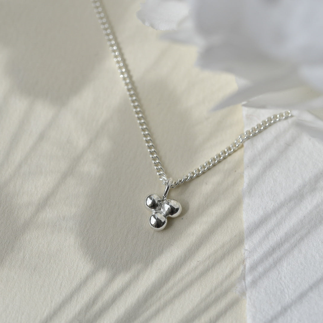 Trio Pebble Necklace