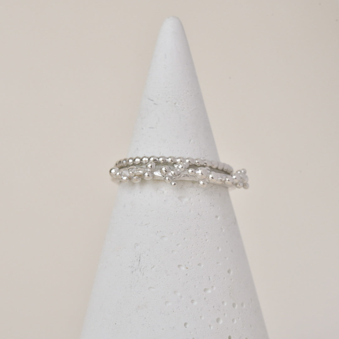 Silver Scatter Ring