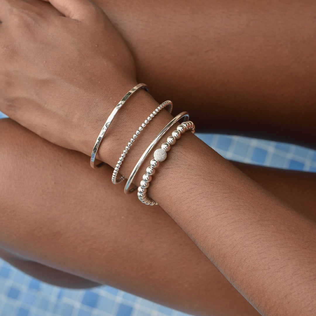 Hammered Bangle