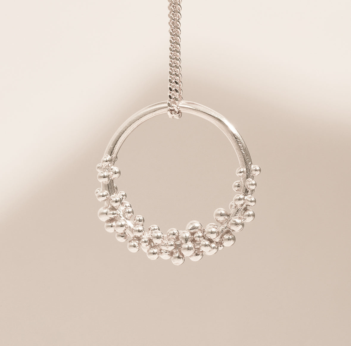 Small Theia Necklace in Silver