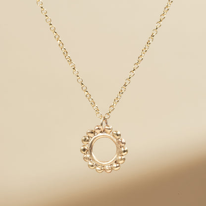 Mini Anya Necklace in 9K Yellow Gold